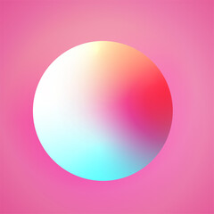 Glowing bright neon abstract background for fashion trend poster