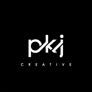 PKJ Letter Initial Logo Design Template Vector Illustration