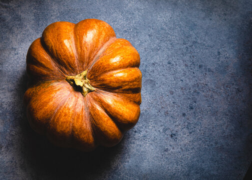 Studio shot of raw pumpkin