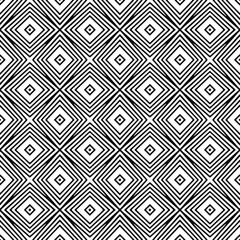 floral seamless pattern background.Geometric ornament for wallpapers and backgrounds. Black and white pattern.
