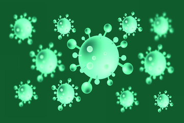 Corona Virus background design