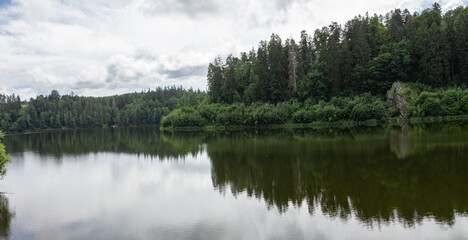 Jezioro Złotnickie - obrazy, fototapety, plakaty
