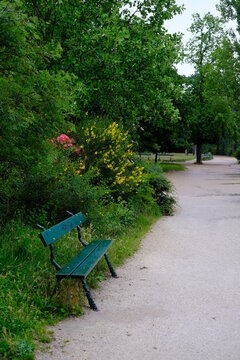 The parc of "bois de Vincennes" in the east of Paris.