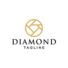 Diamond Luxury logo design inspiration