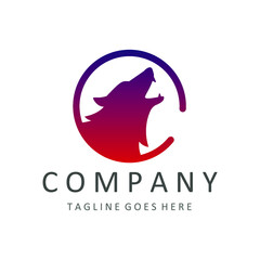 Wolf Logo Template
