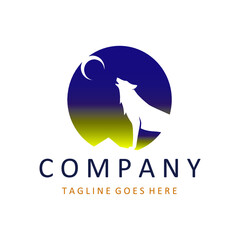 Wolf Logo Template