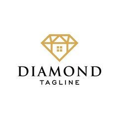 Diamond Luxury logo design inspiration