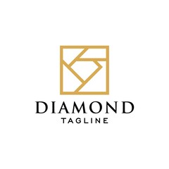 Diamond Luxury logo design inspiration