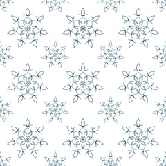 single color hand-drawn textile repeat pattern, seamless repeat pattern for textile, product packaging, branding, fabric, and other seamless printing stuff. pattern swatch added to the swatch panel.
