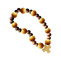 Vector sketch .Religious and praying symbols.Hand drawn vintage drawing .