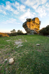 Last llums of the day on the Castell de la Popa