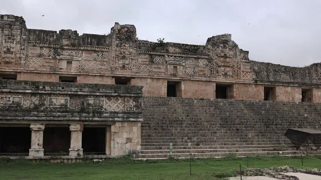Uxmal Mayan ruins in Mexico.