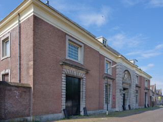 Fototapeta na wymiar Arsenaal 1770- 1778 Geertruidenberg, Noord-Brabant Province, The Netherlands