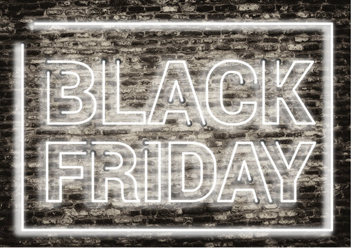 Black Friday neon lights 