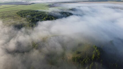 fog over the river