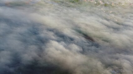 Obraz premium water and clouds