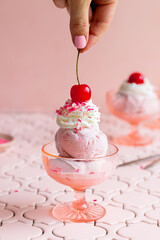 Pink sundae funday party