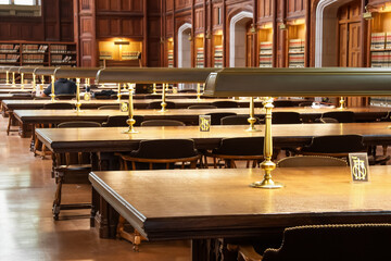 University of Michigan law Library is designed in the English Gothic style, it is one of the most...