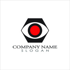 Eye Logo design vector template