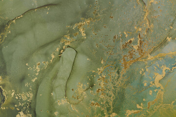 Alcohol ink art.Mixing liquid paints. Modern, abstract colorful background, wallpaper. Marble texture.Translucent colors