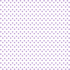 White and purple Polka Dot seamless pattern. Vector background.