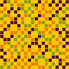 Abstract Geometric Pattern generative computational art illustration