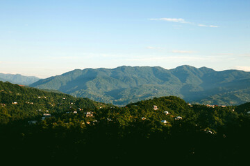 Mountain landscape in Batumi, Georgia.