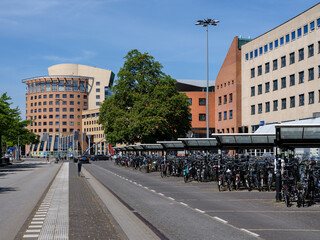 Fototapeta premium Amersfoort Station, Amersfoort, Utrecht Province, The Netherlands