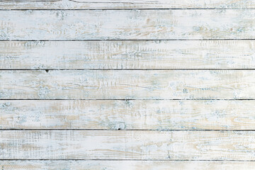 Background of white old boards in a rustic style. High Resolution, large size.