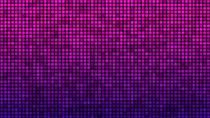 Abstract grid type background from glowing, flickering glitter dots. Mesh of circles