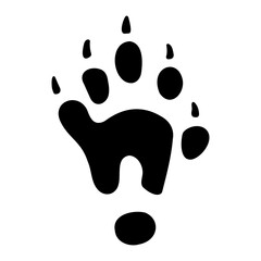 カワウソの足跡