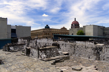 Fototapeta na wymiar Mexico City - Templo Mayor