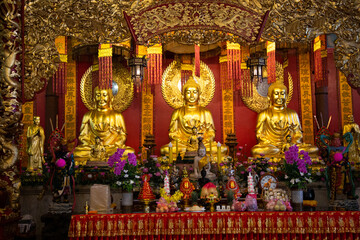 Wat Metta Thamrat or Wat Metta Tham Photiyan in Kanchanaburi, Thailand