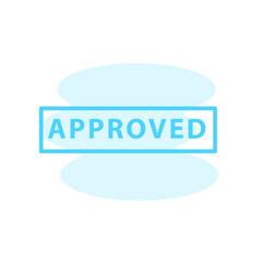 Illustration Vector Graphic of approved label icon