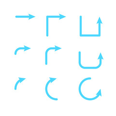 Illustration Vector Graphic of  arrow icon