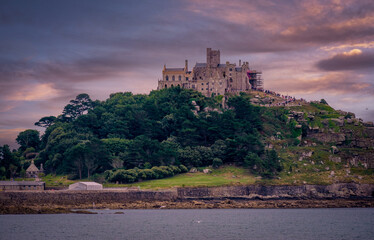 St Michaels Mount in Cornwall England - travel photography