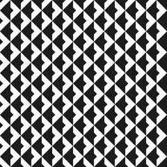 Seamless abstract geometric op art pattern background
