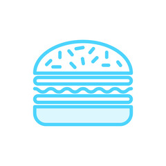 Illustration Vector Graphic of Burger icon