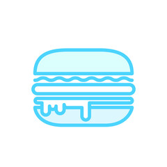 Illustration Vector Graphic of Burger icon