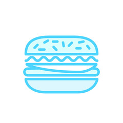 Illustration Vector Graphic of Burger icon