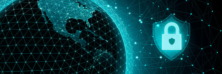 ESCUDO CIBERSEGURIDAD, MALLA DE SEGURIDAD CIBERESPACIO, RED GLOBAL EN CIBERSEGURIDAD  © Forhanx