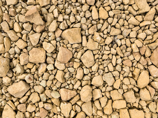 many stones gravel design background