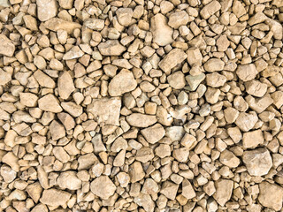 many stones gravel design background