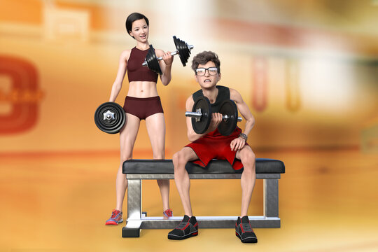 ダンベル Images Browse 5 293 Stock Photos Vectors And Video Adobe Stock