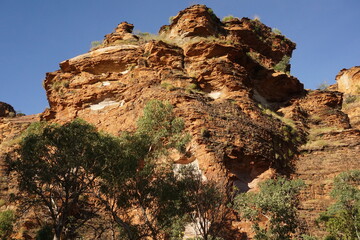 rocks in the mountains in Western Australian.