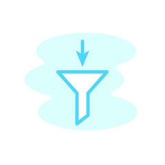 Illustration Vector Graphic of Filter icon
