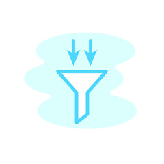 Illustration Vector Graphic of Filter icon