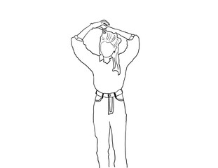 illustration of a woman