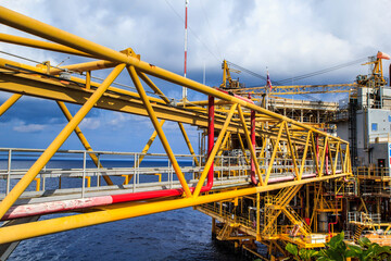 Fototapeta premium Offshore Industry oil and gas