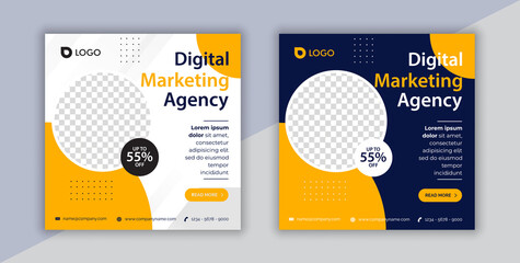 digital marketing social media post, business marketing flyer design	